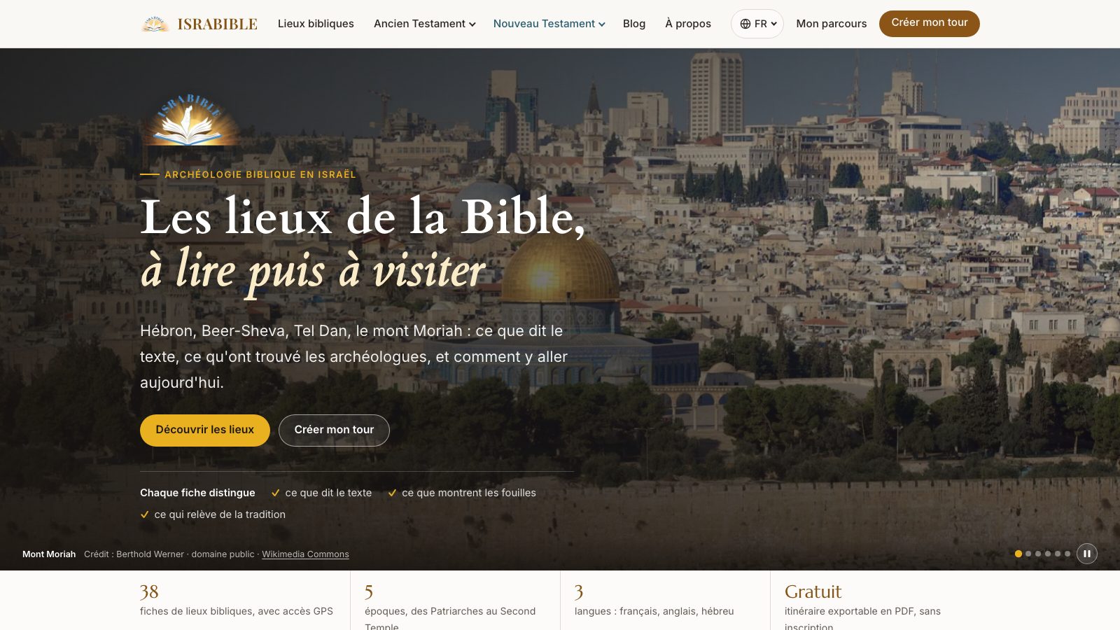Créer un site avec l'IA sans savoir coder : le cas IsraBible